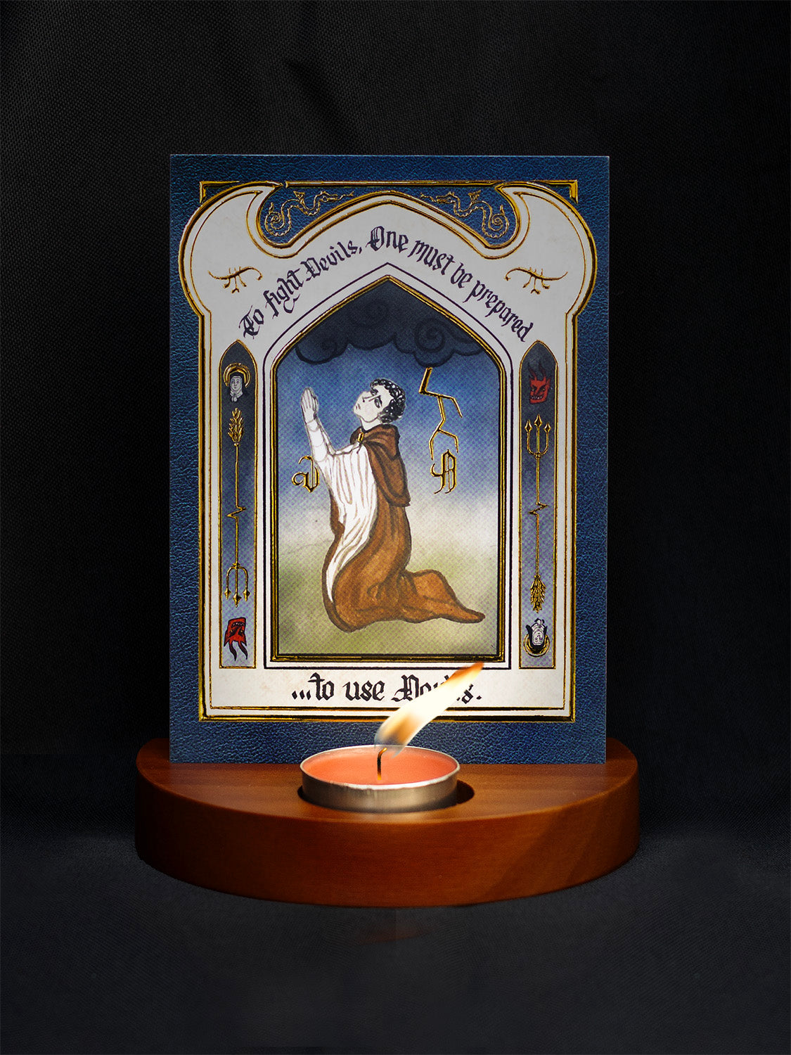 Limited Edition Devils Altarpiece – Lit Escalates