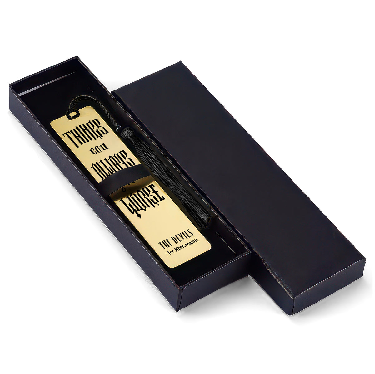 vape purse price Things Could Always Get Worse Brass Bookmark – Lit Escalates