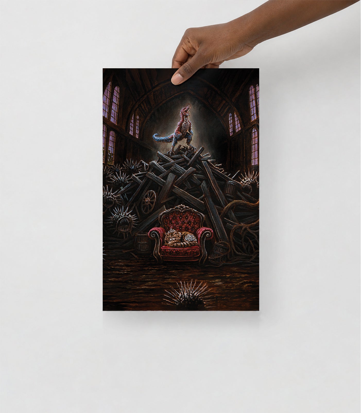 Donut & Mongo Poster Print