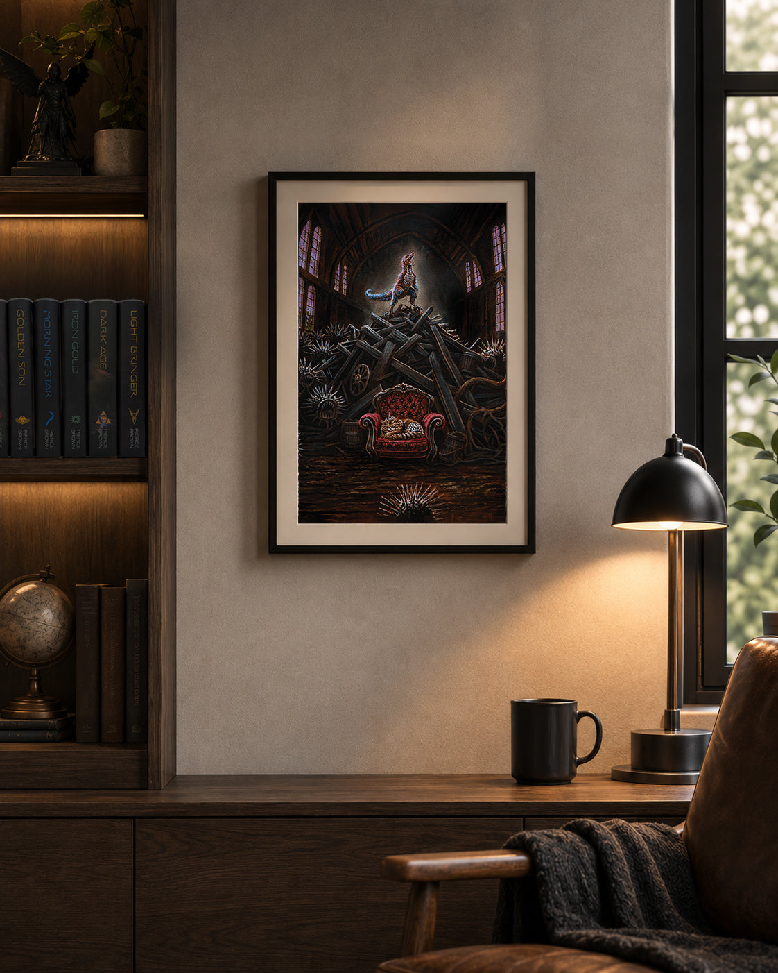 Donut & Mongo Poster Print