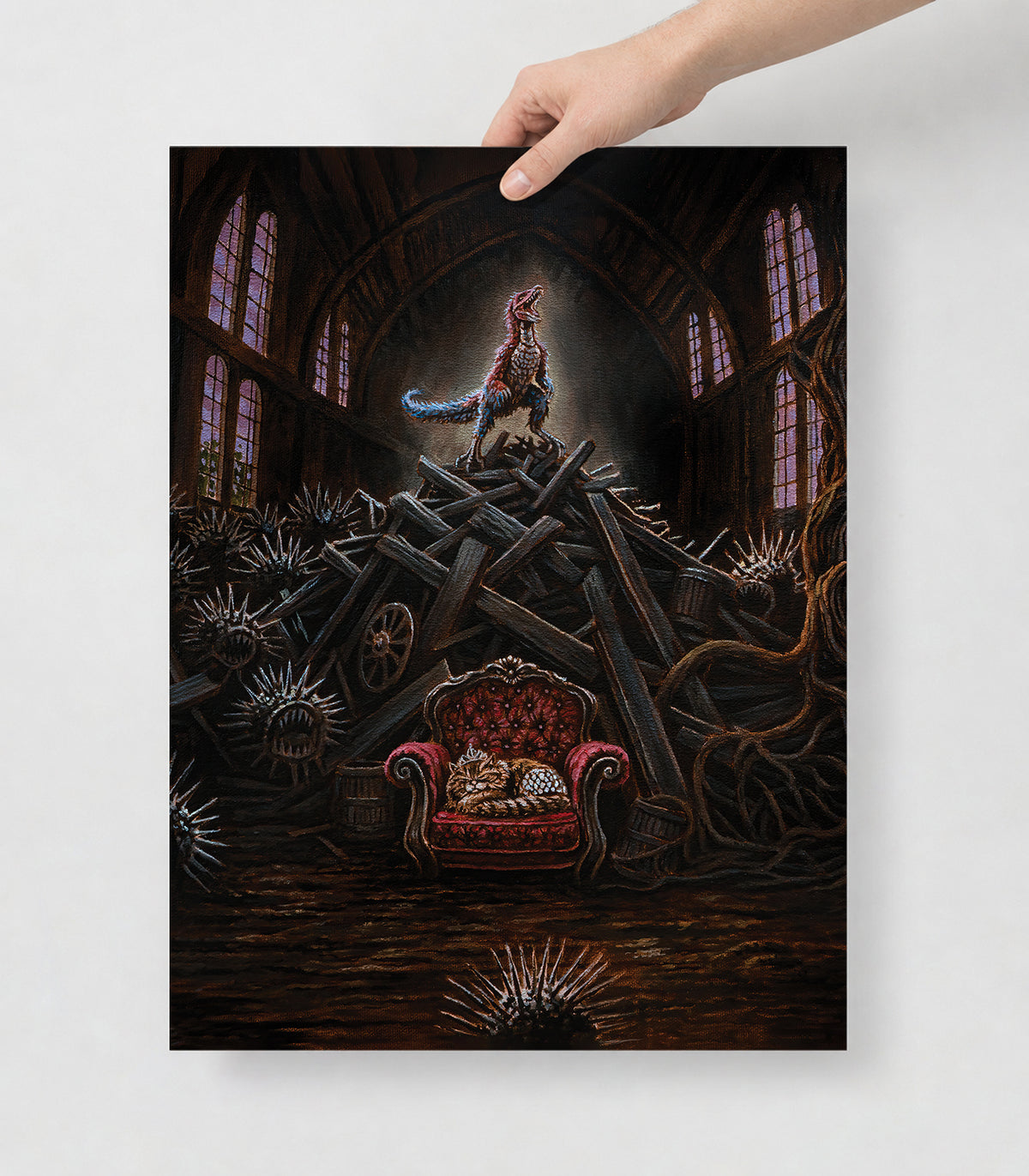 Donut & Mongo Poster Print
