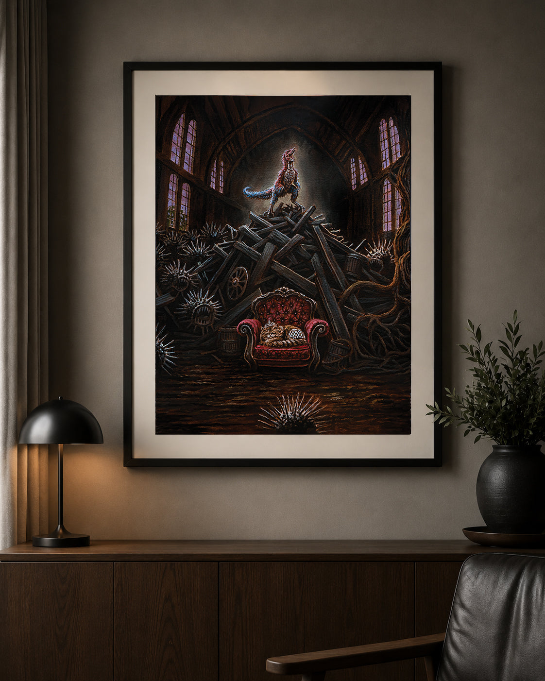 Donut & Mongo Poster Print