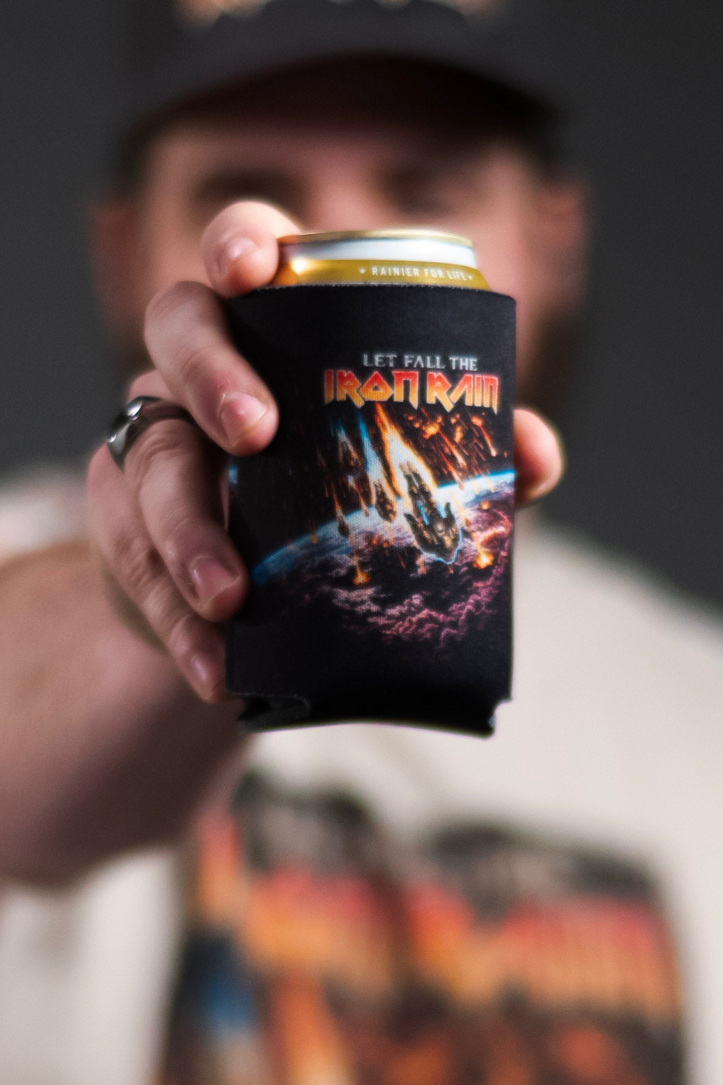 Iron Rain Koozie