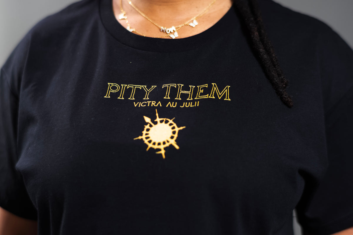 Pity Them Crop Shirt
