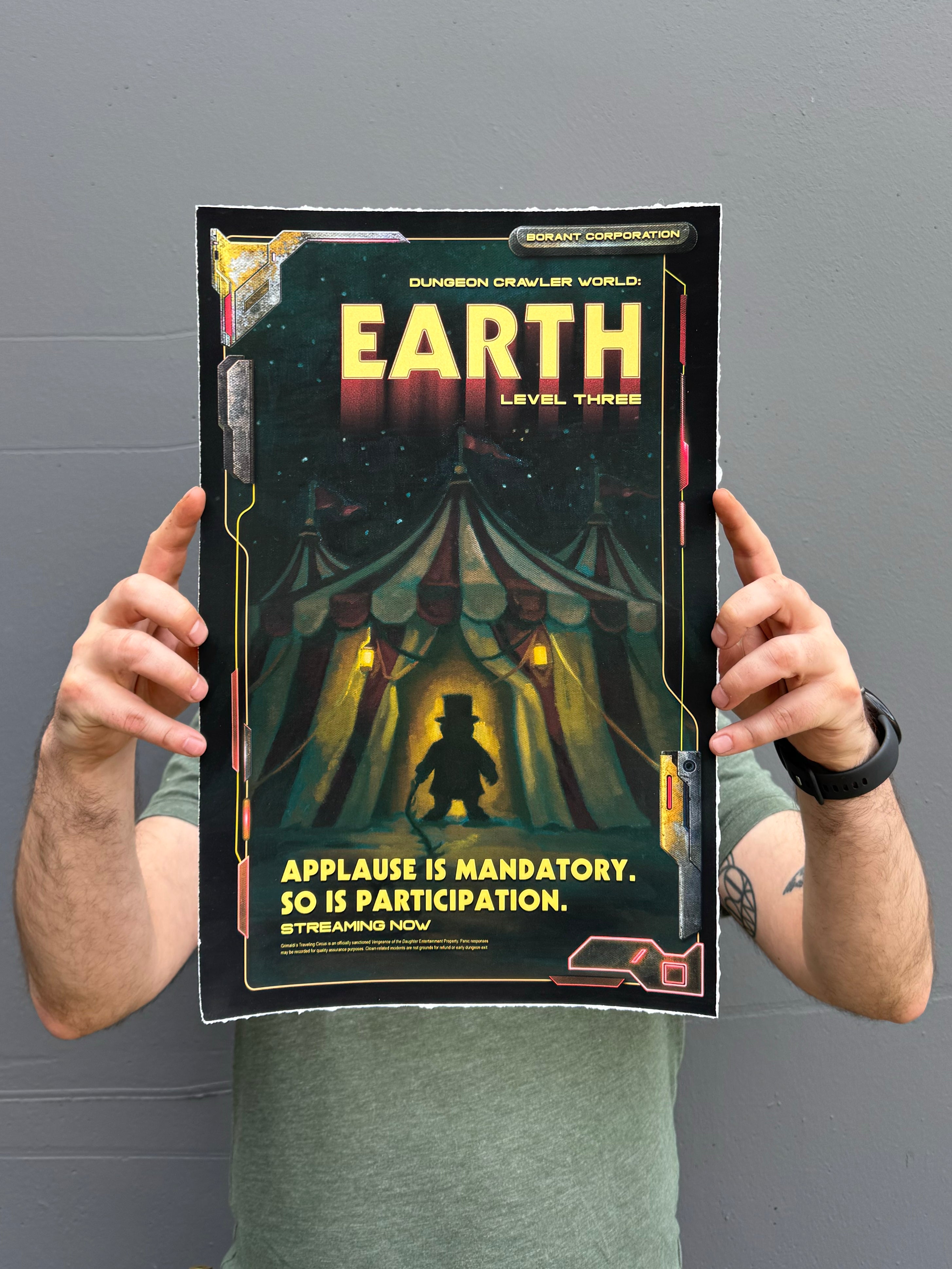 LEVEL 3: Limited Edition Signed Print