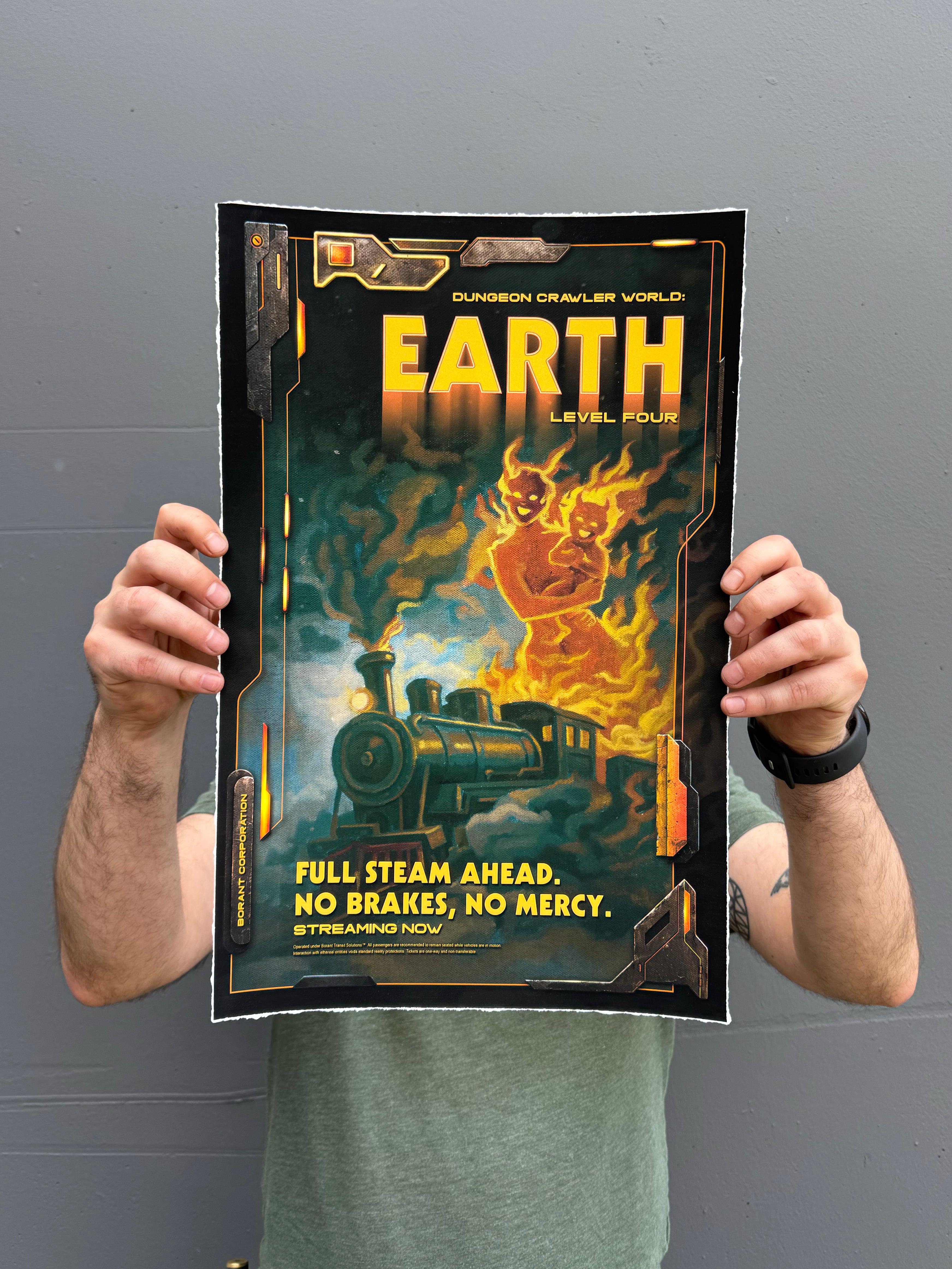 LEVEL 4: Limited Edition Signed Print