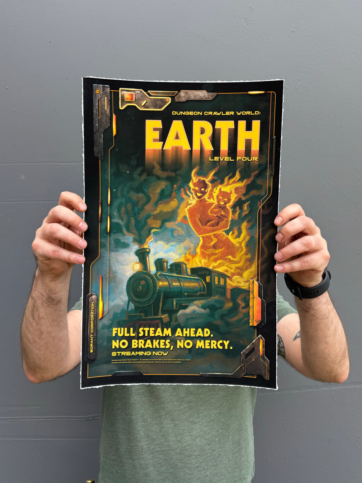 LEVEL 4: Limited Edition Signed Print