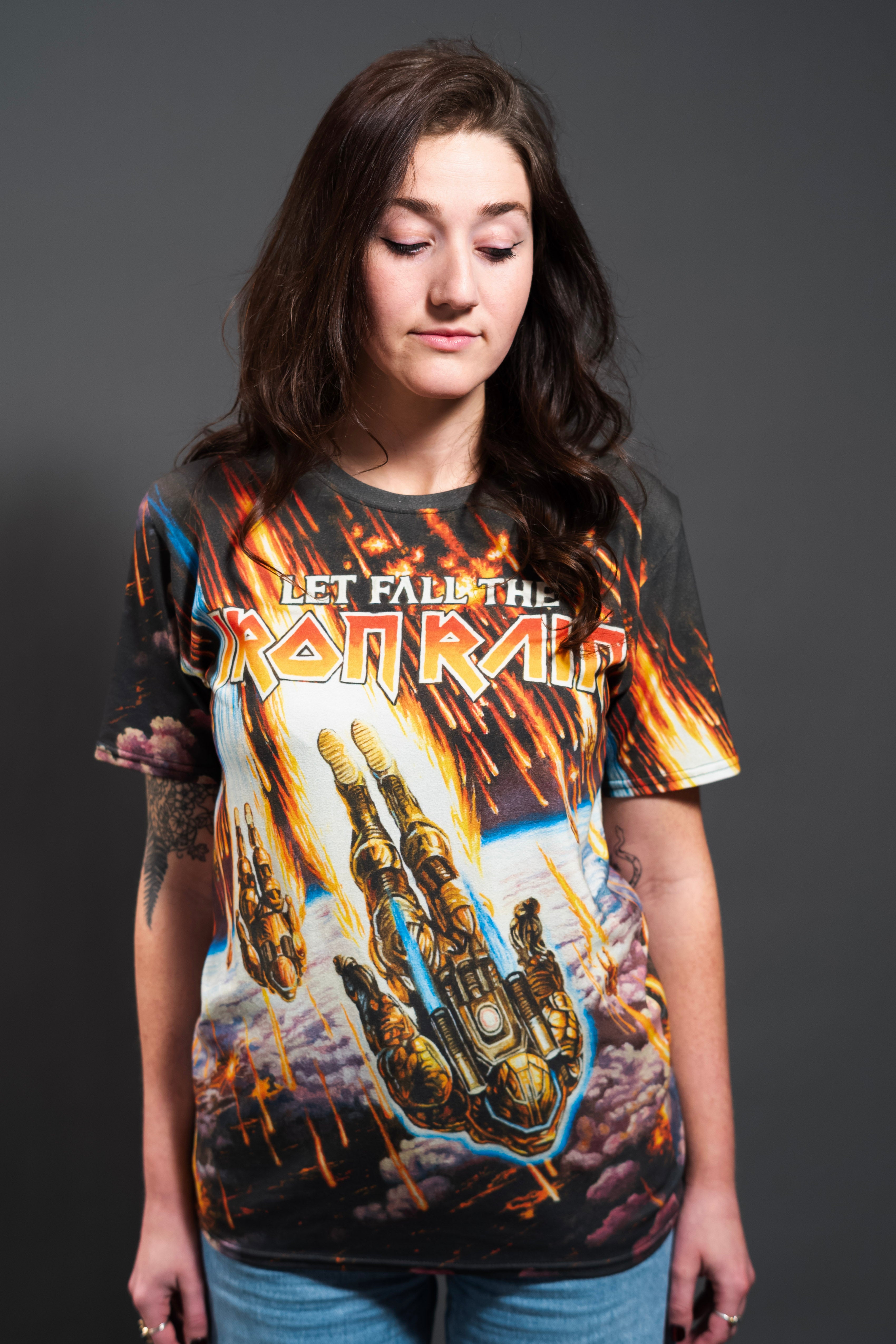 Iron Rain All Over Print Shirt