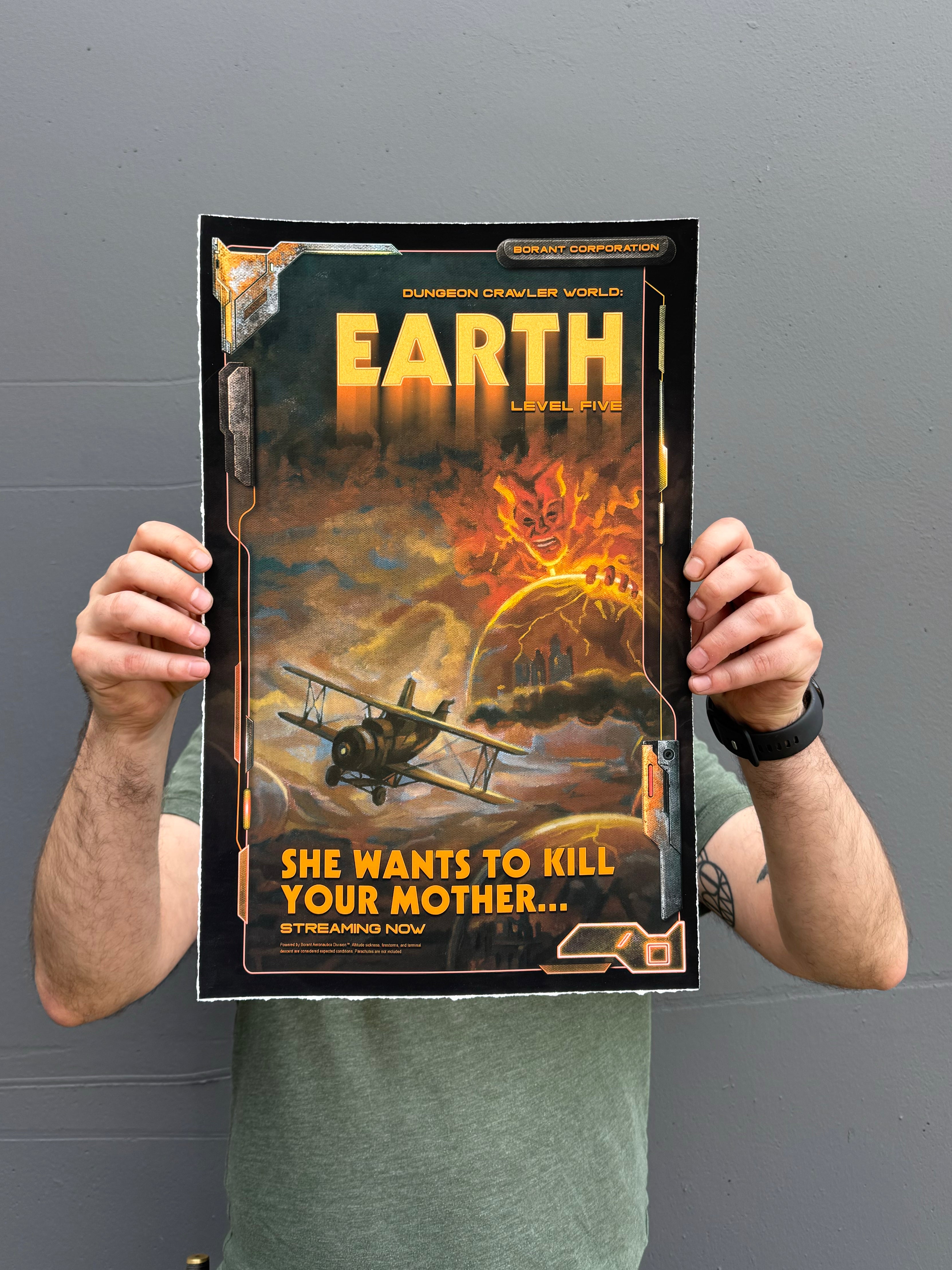 LEVEL 5: Limited Edition Signed Print