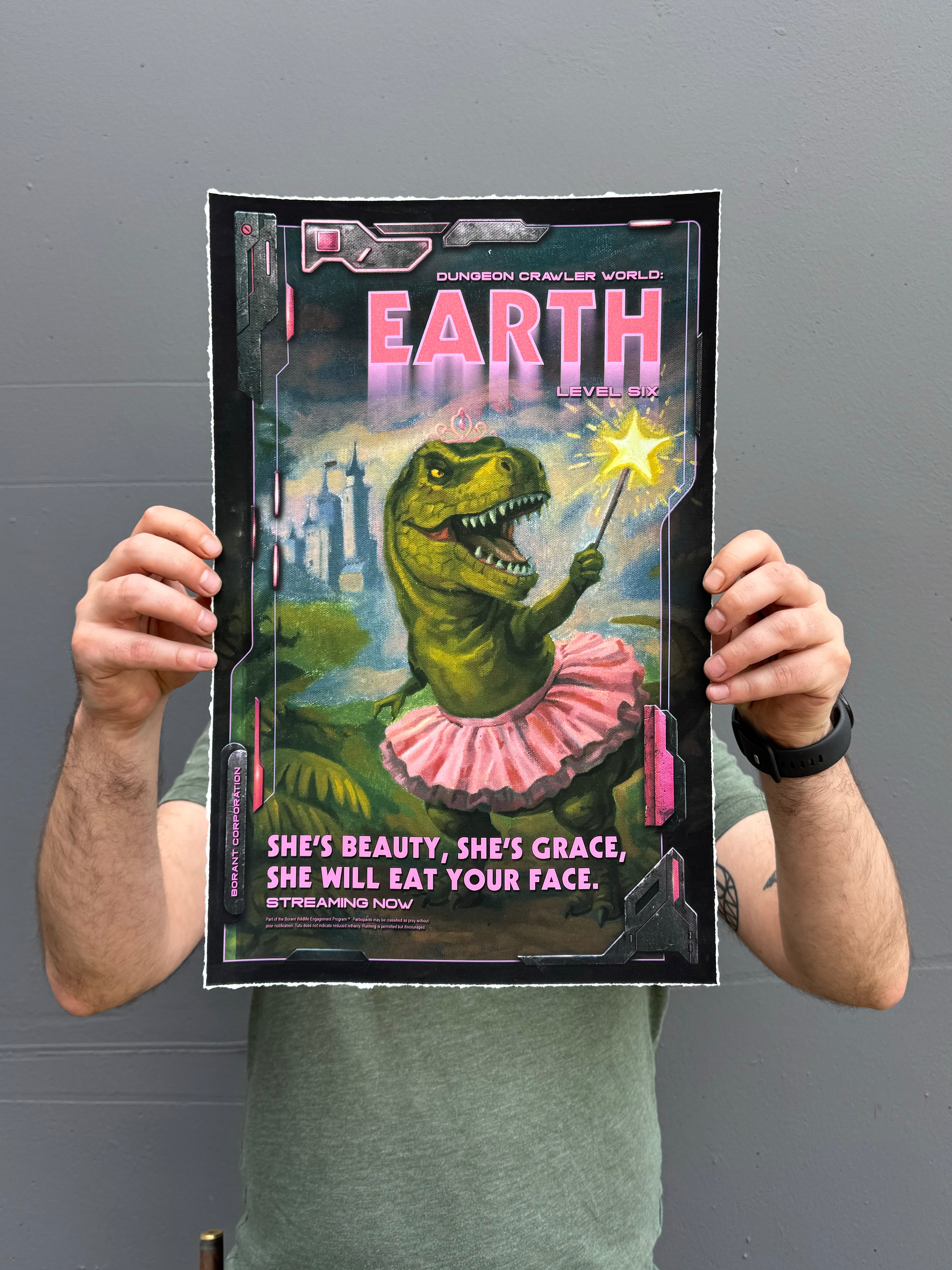 LEVEL 6: Limited Edition Signed Print