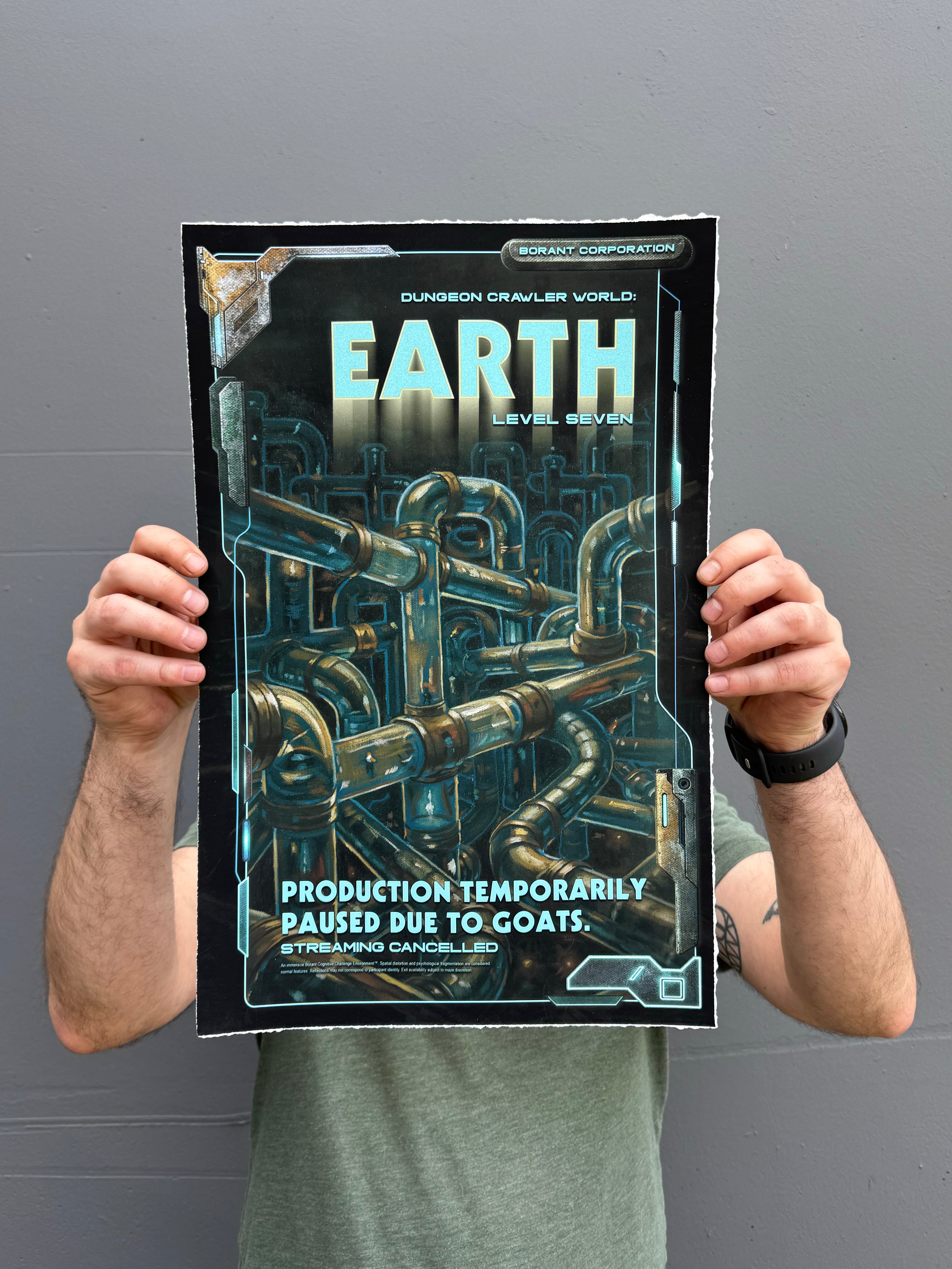 LEVEL 7: Limited Edition Signed Print