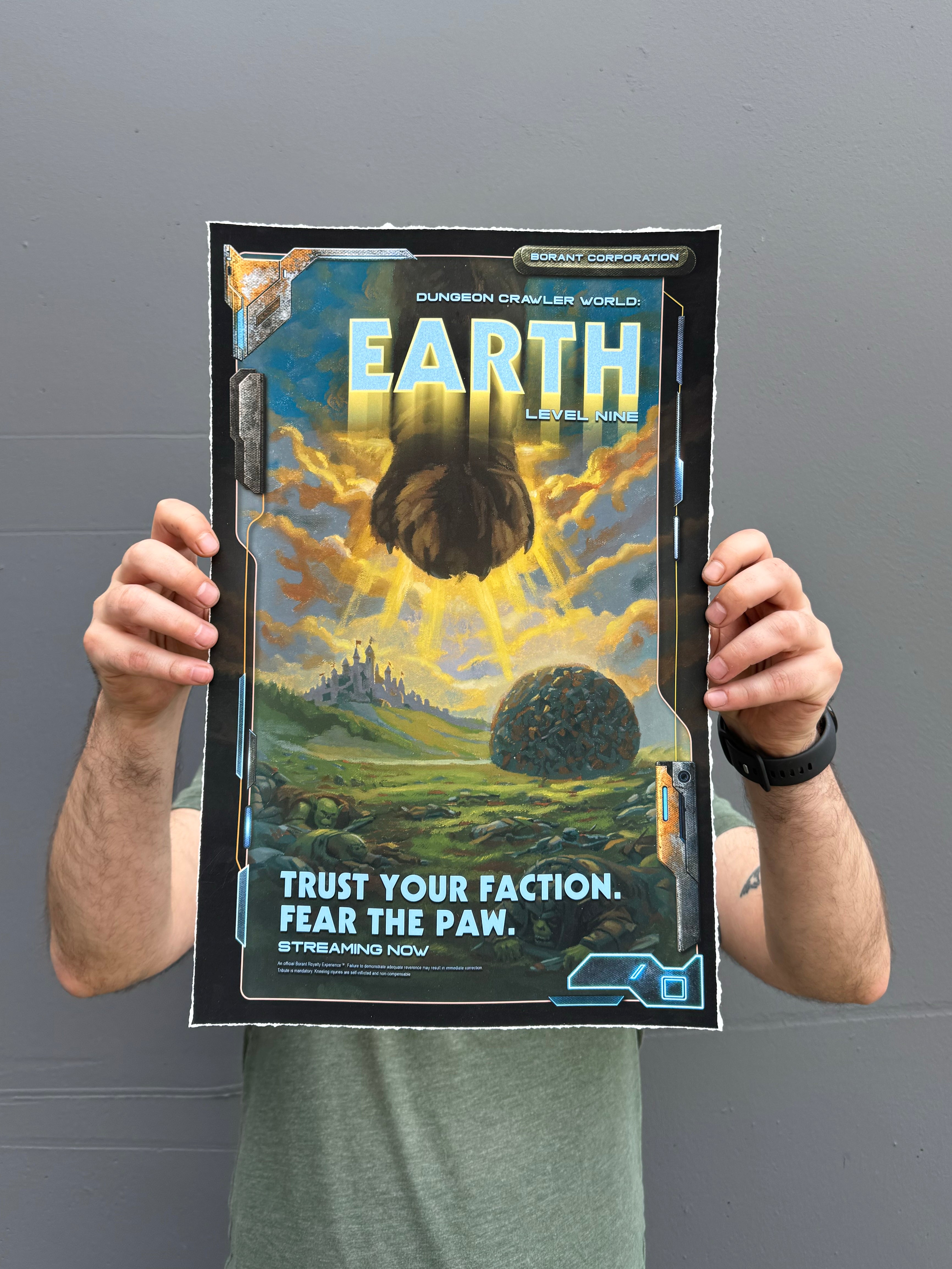 LEVEL 9: Limited Edition Signed Print