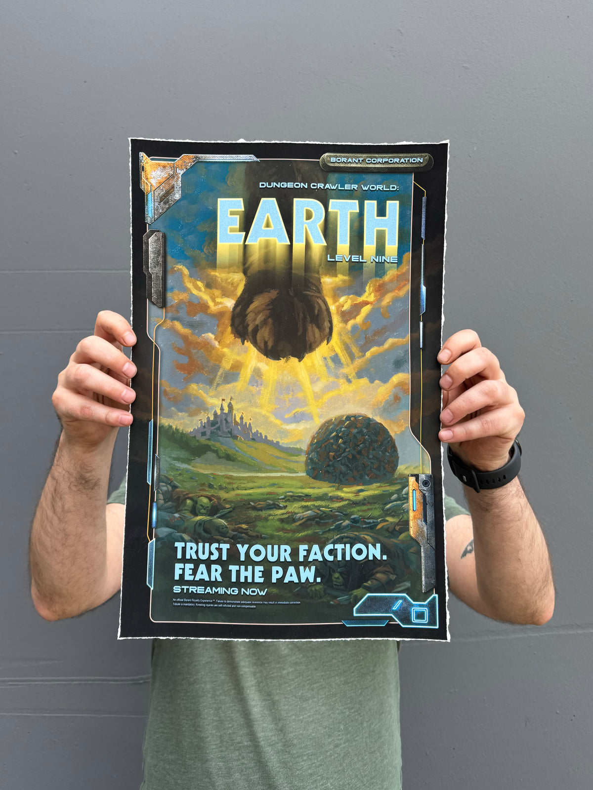 LEVEL 9: Limited Edition Signed Print