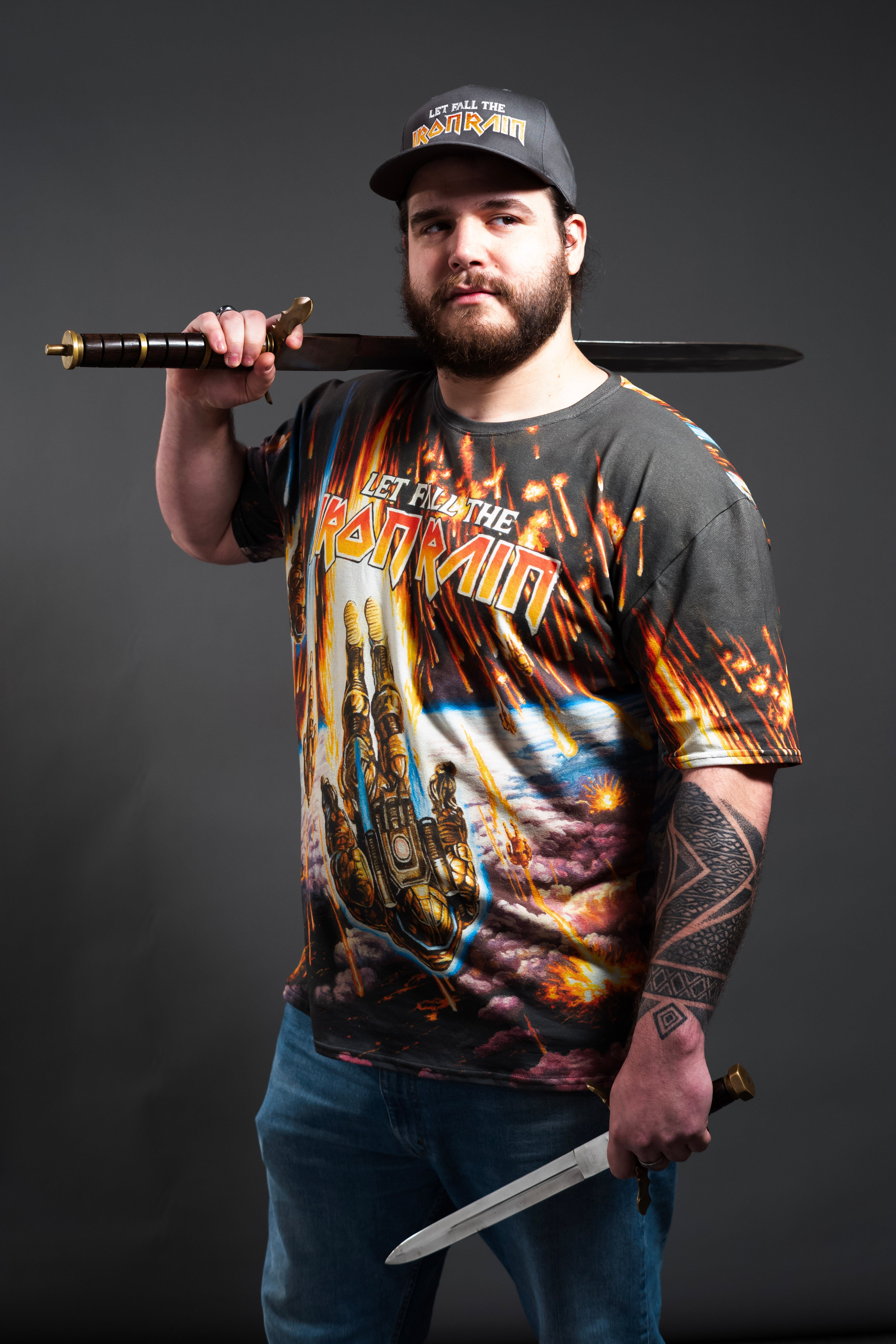 Iron Rain All Over Print Shirt