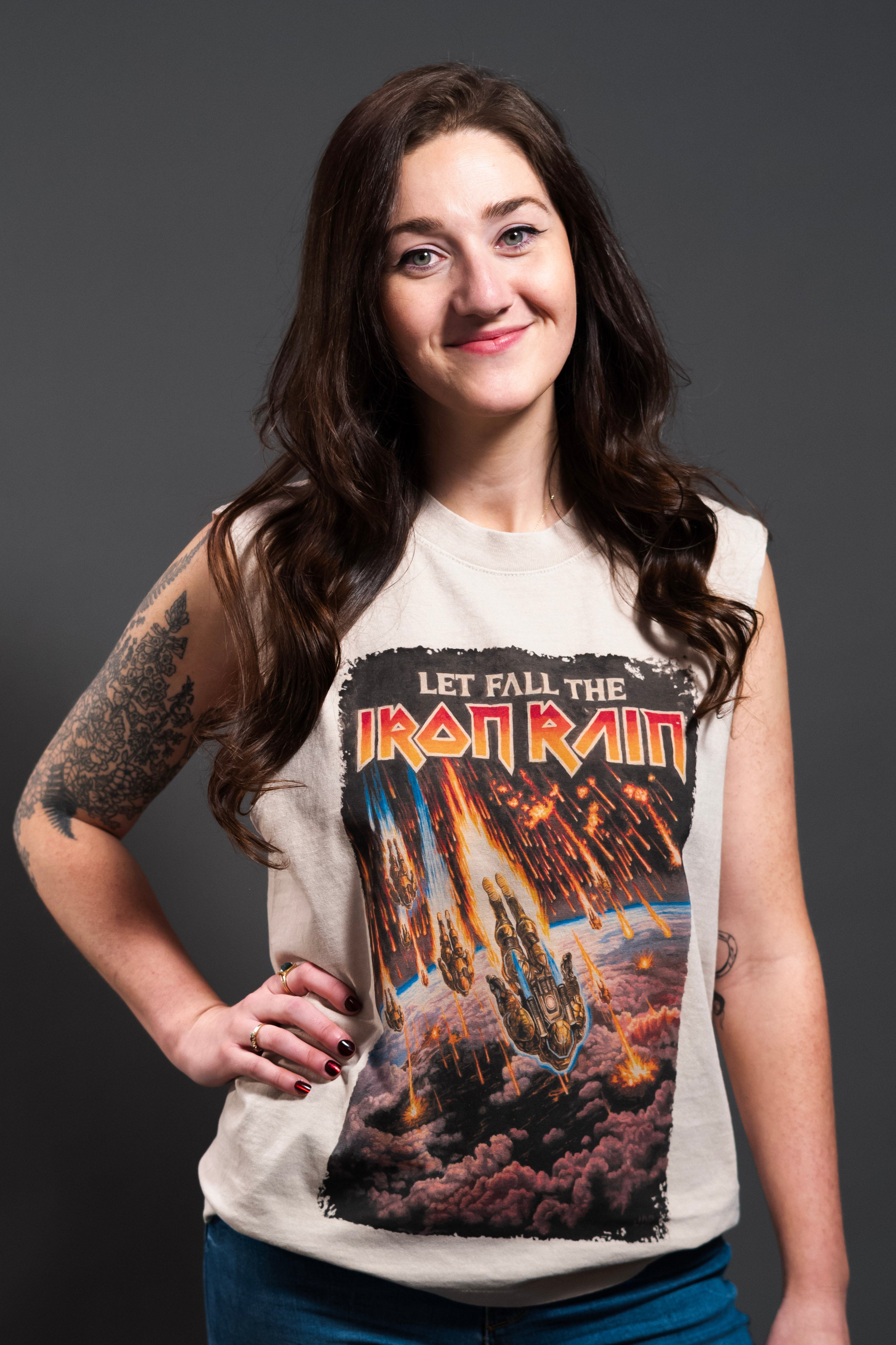Iron Rain Unisex Muscle Tee