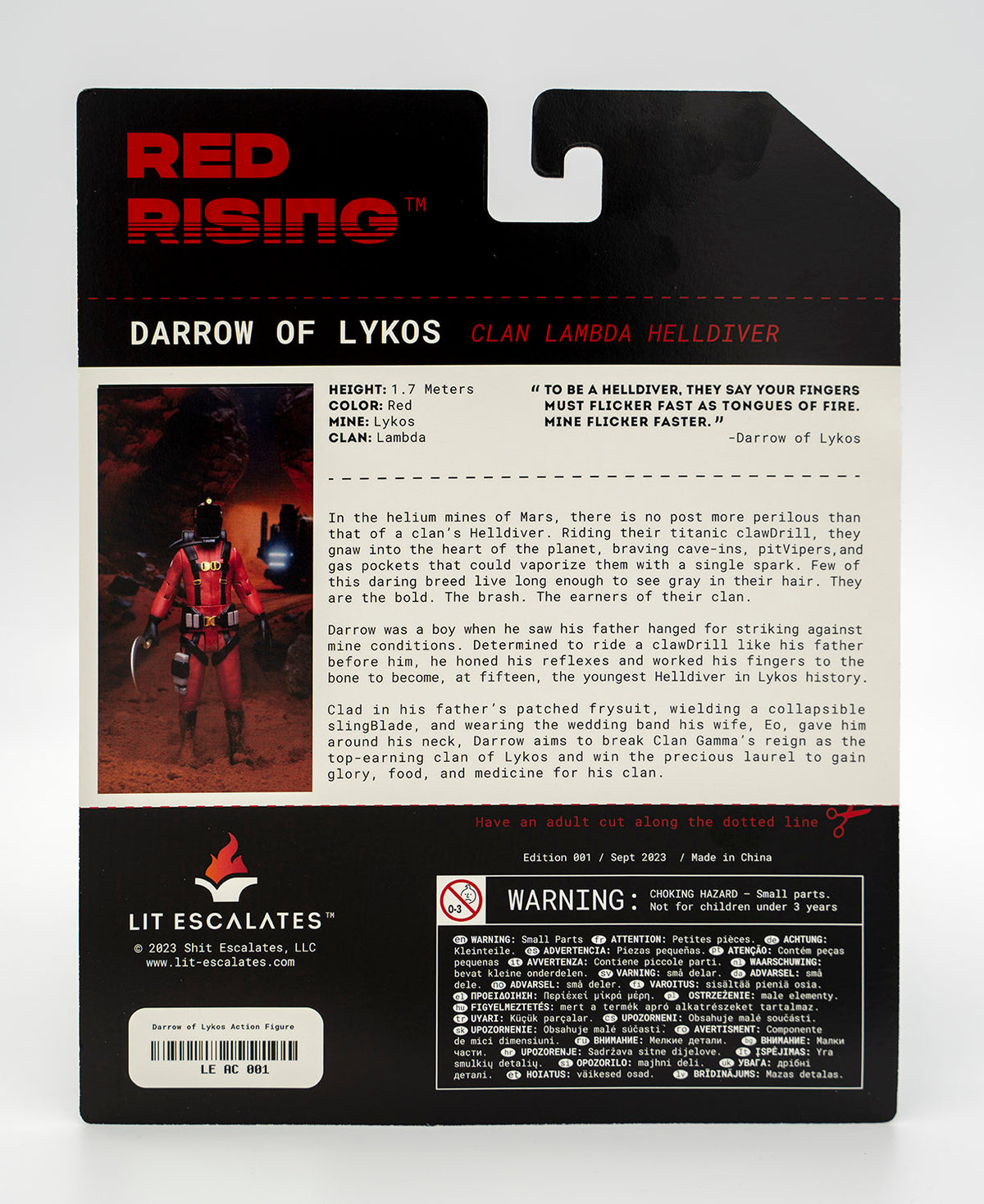 Darrow of Lykos Action Figure