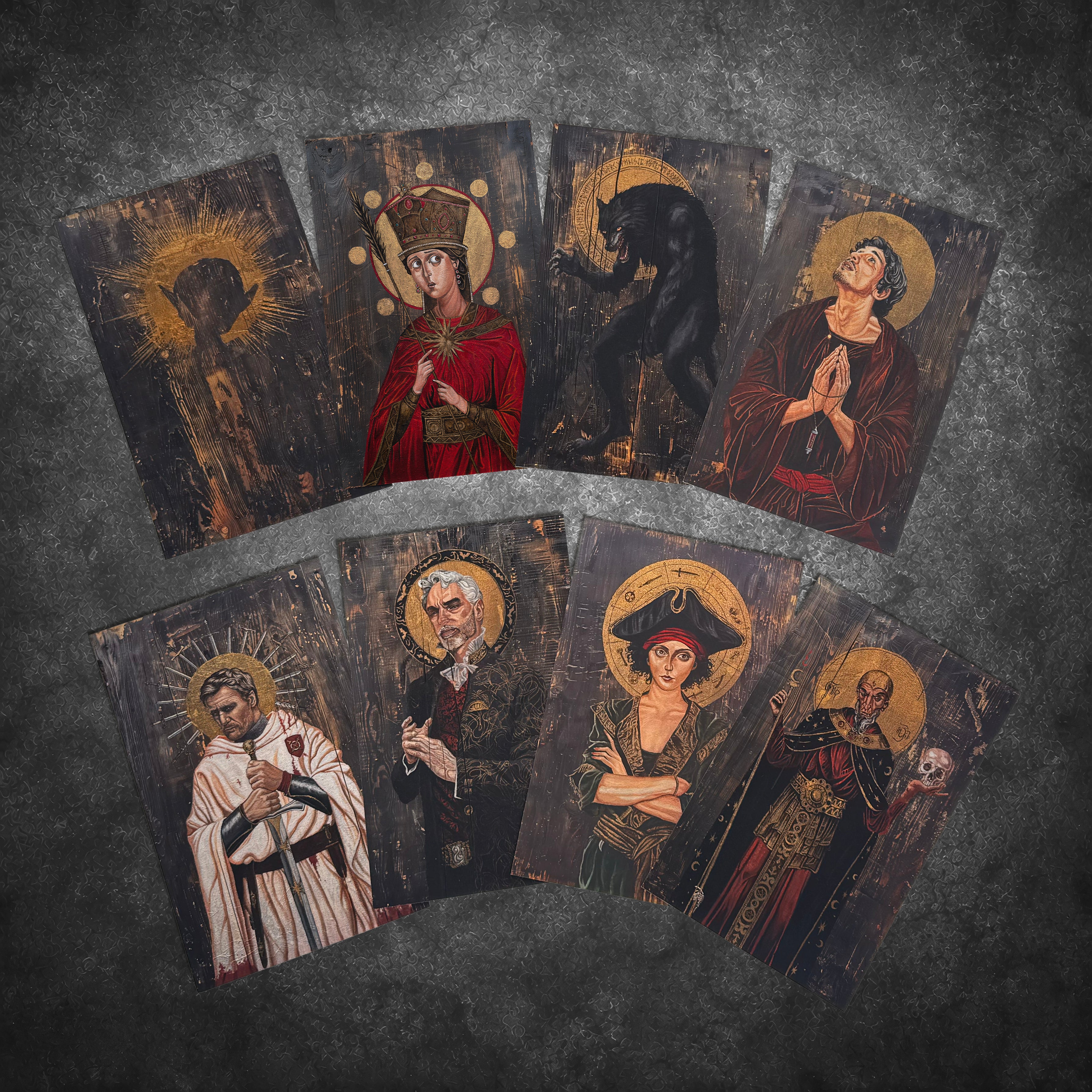 The Devils Mini Prints: FULL SET of 8