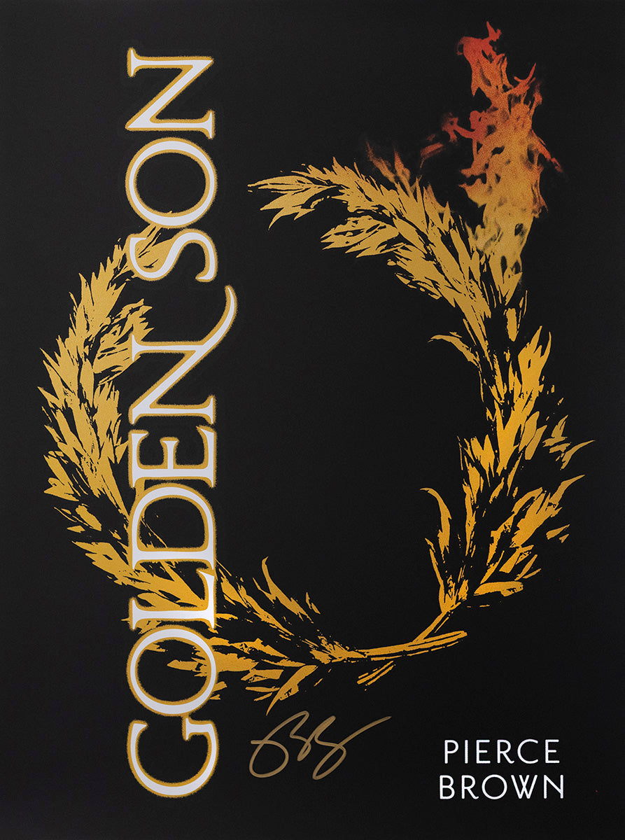 MAIN EDITION: Signed, Golden Son Cover Screen Print
