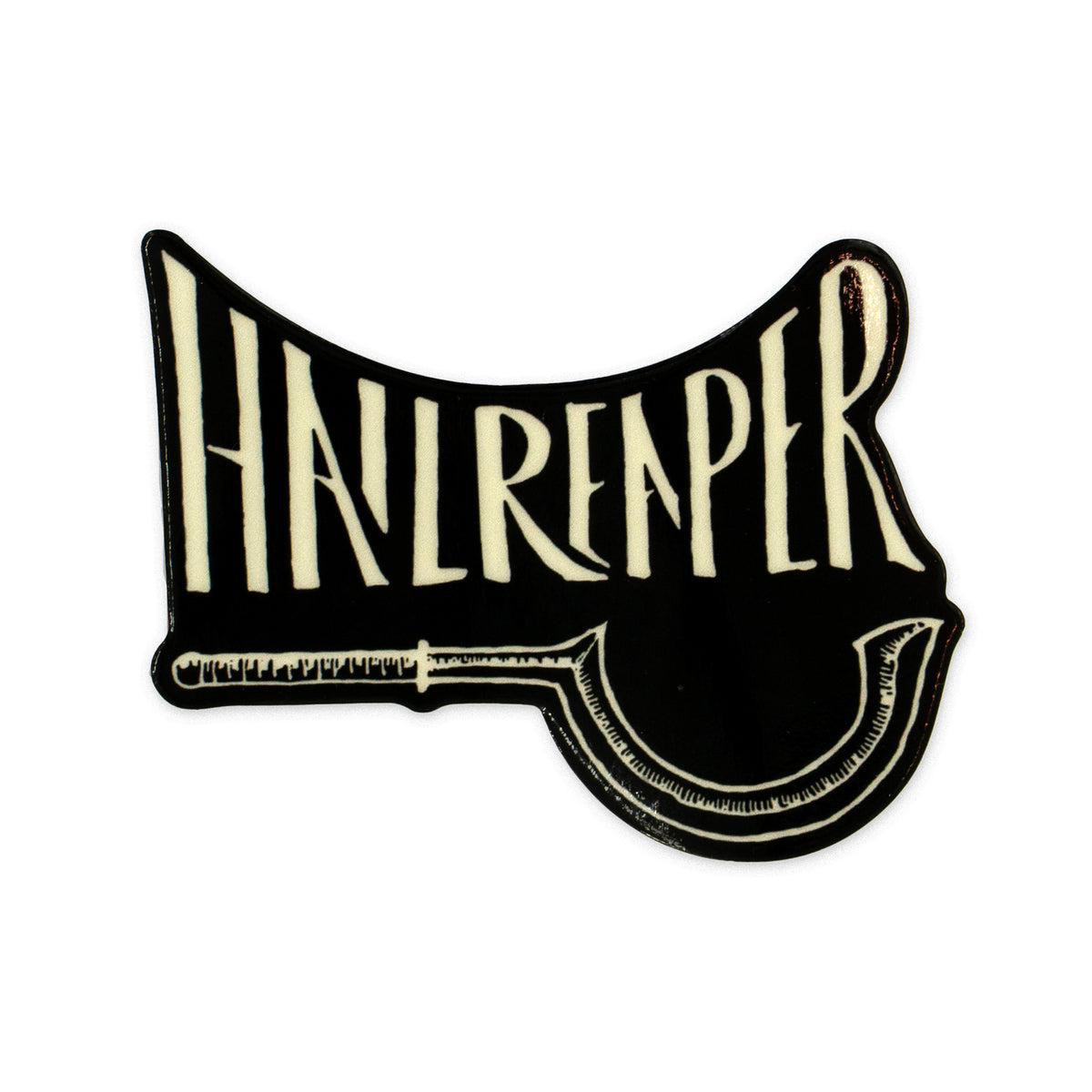 Glow in the Dark Hail Reaper Sticker