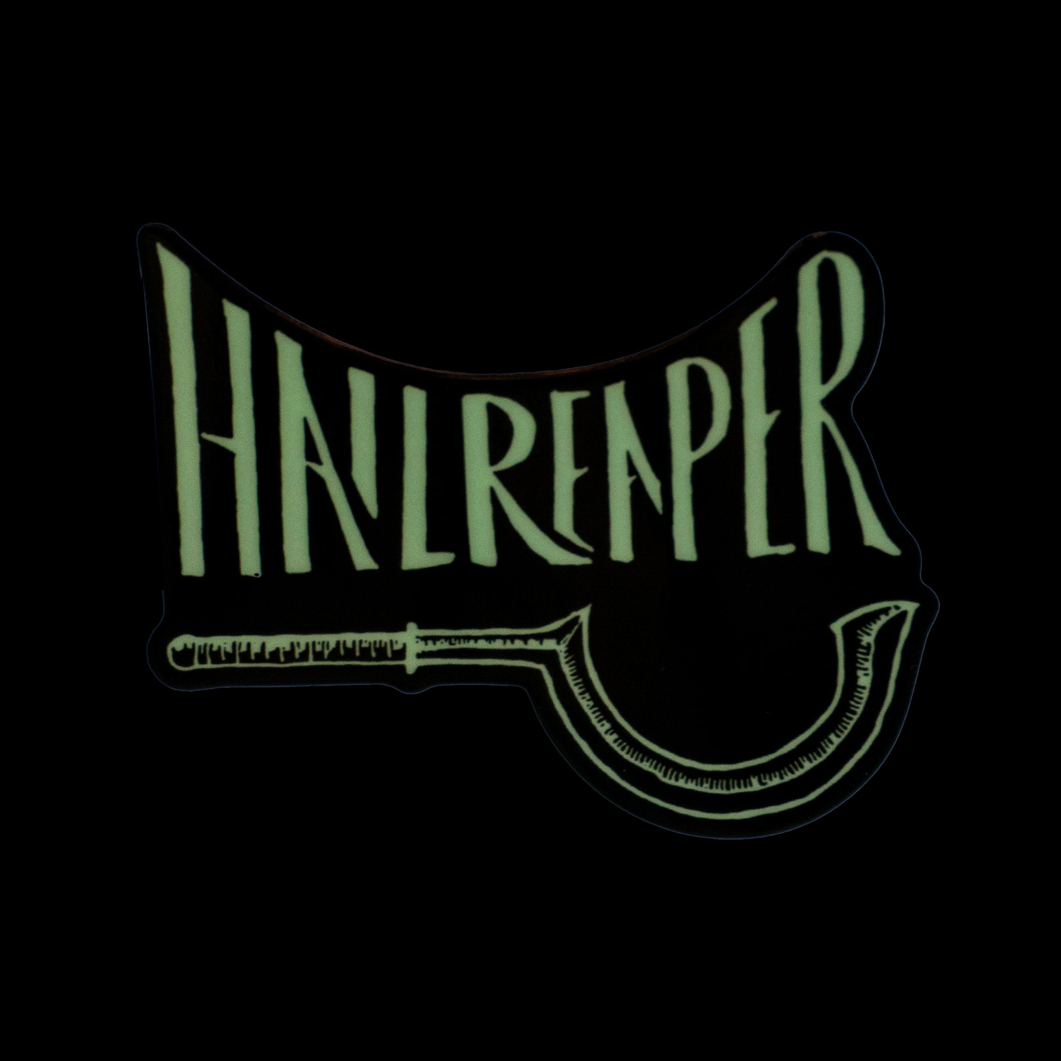 Glow in the Dark Hail Reaper Sticker