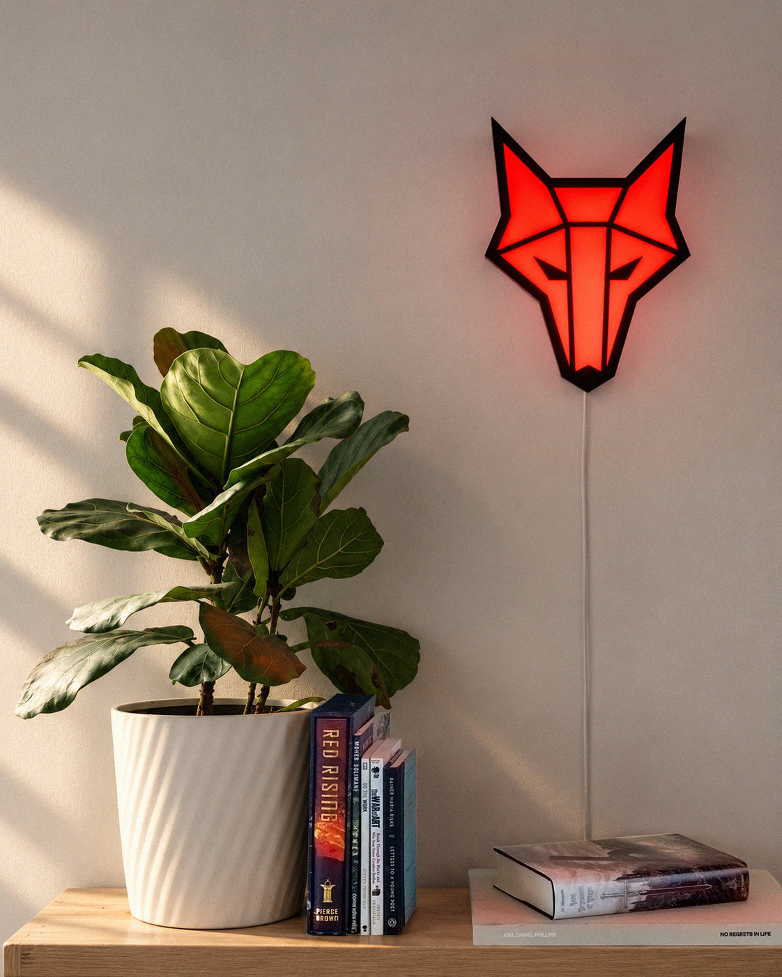Illuminated Howler Wall Sign