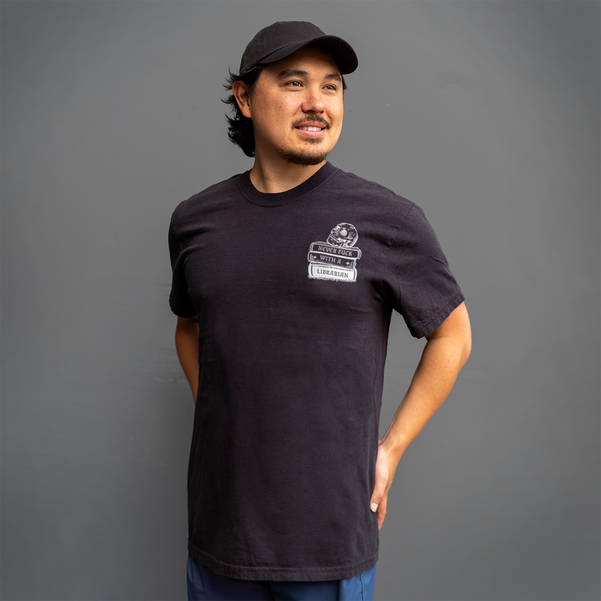 Never F*ck With A Librarian Unisex Shirt