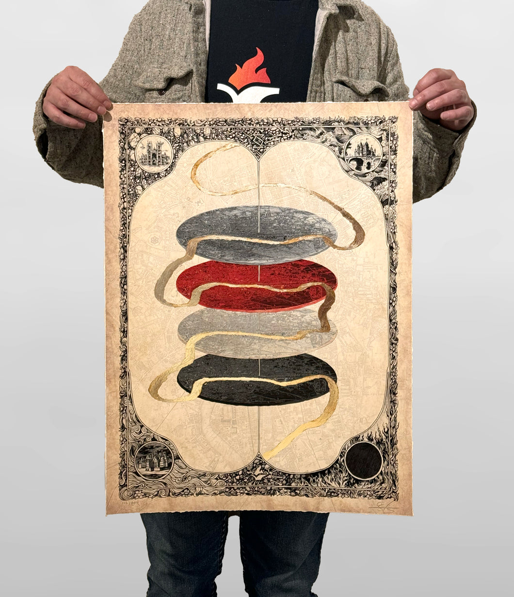 Four Londons Limited Edition Poster