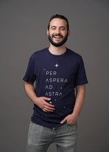 Load image into Gallery viewer, Per Aspera Ad Astra Unisex T-Shirt
