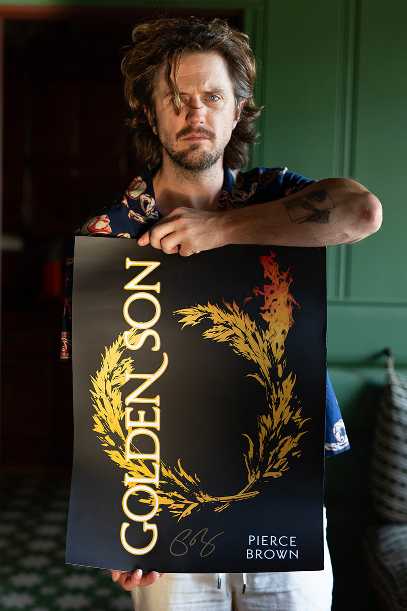 MAIN EDITION: Signed, Golden Son Cover Screen Print