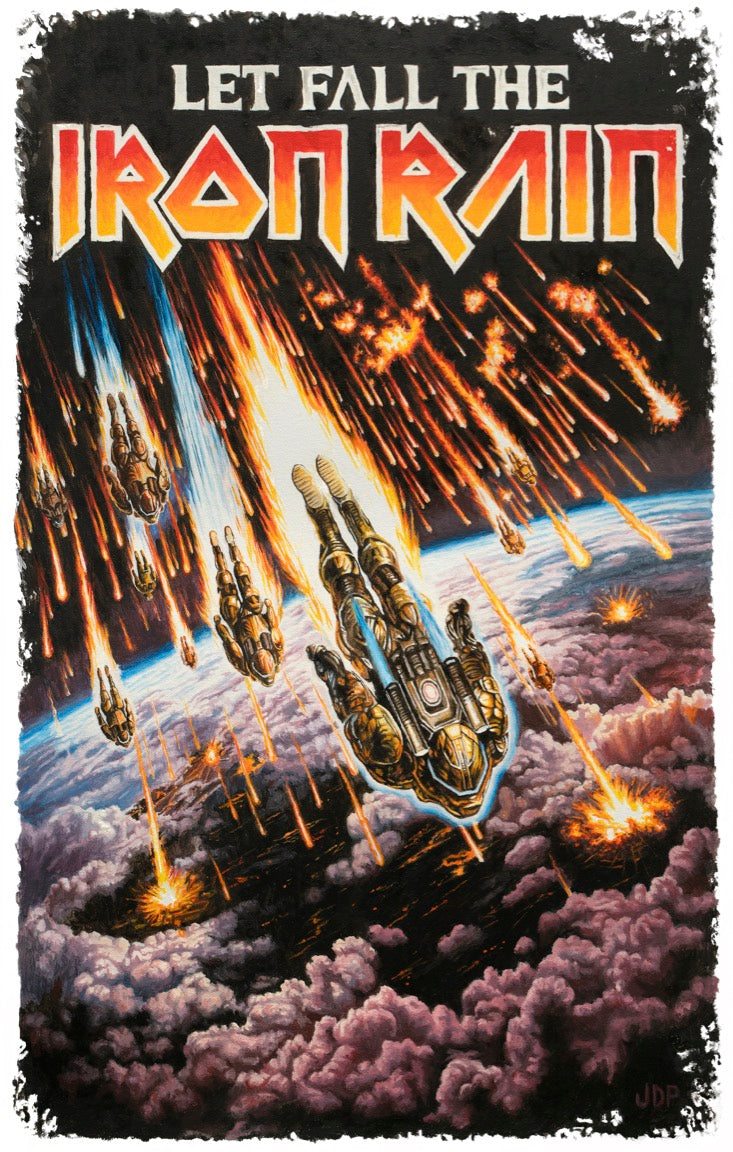 Signed Iron Rain Art Print