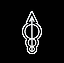 Load image into Gallery viewer, White Sigil Sticker
