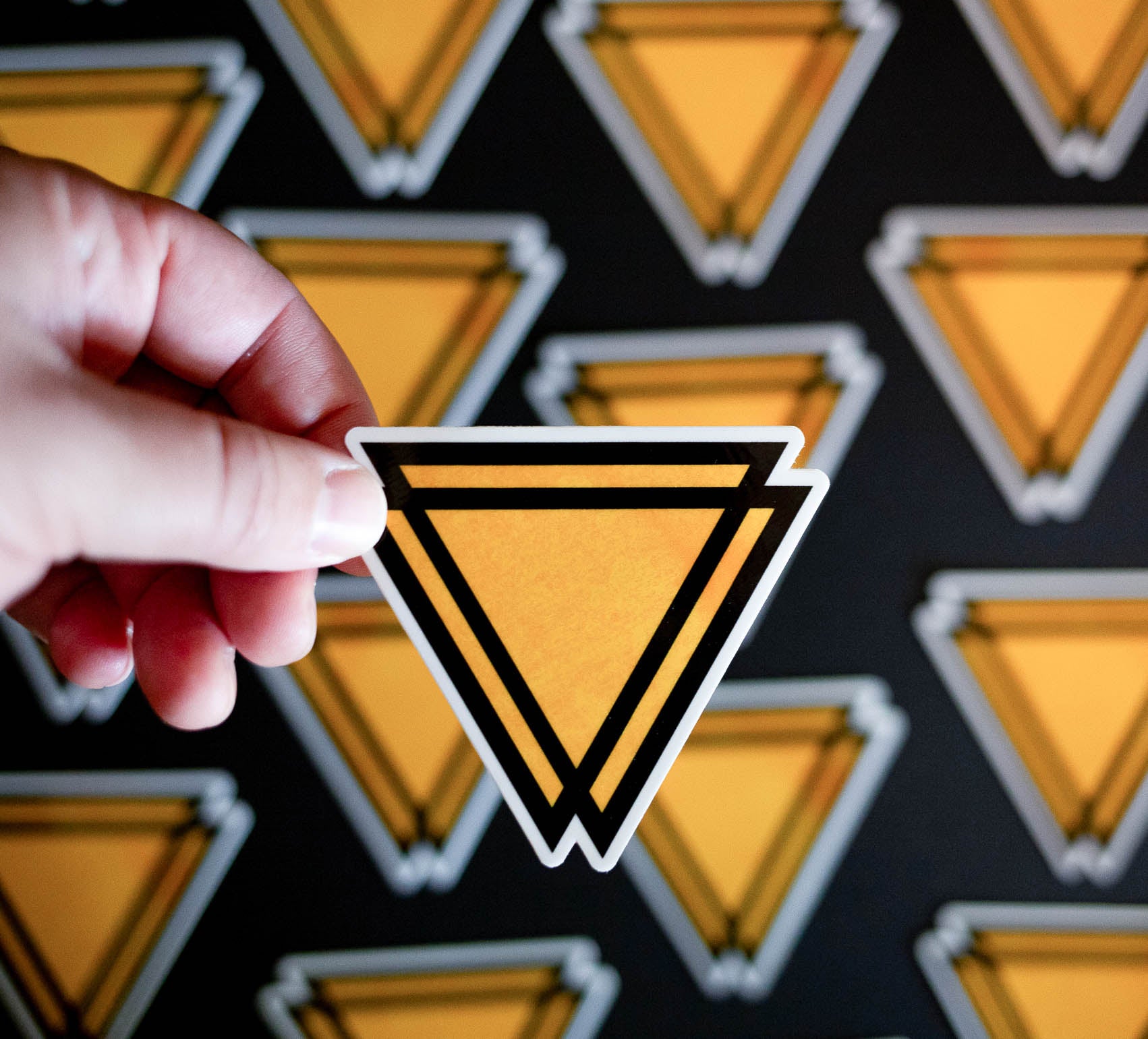 Yellow Sigil Sticker