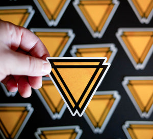 Yellow Sigil Sticker