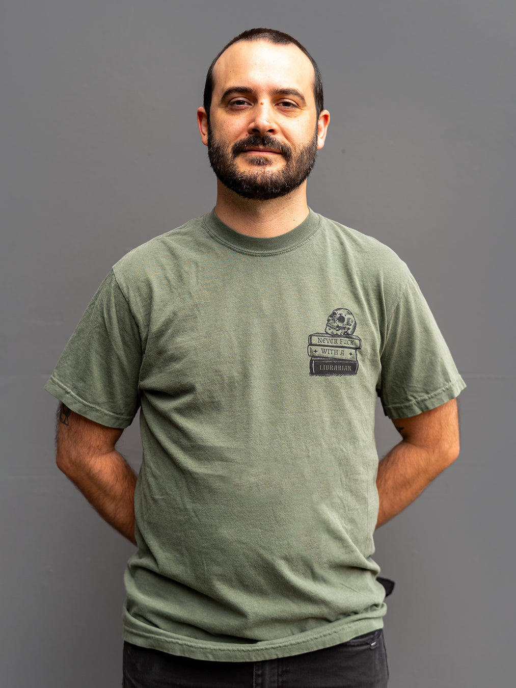 Never F*ck With A Librarian Unisex Shirt