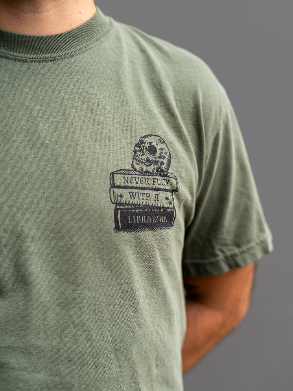 Never F*ck With A Librarian Unisex Shirt