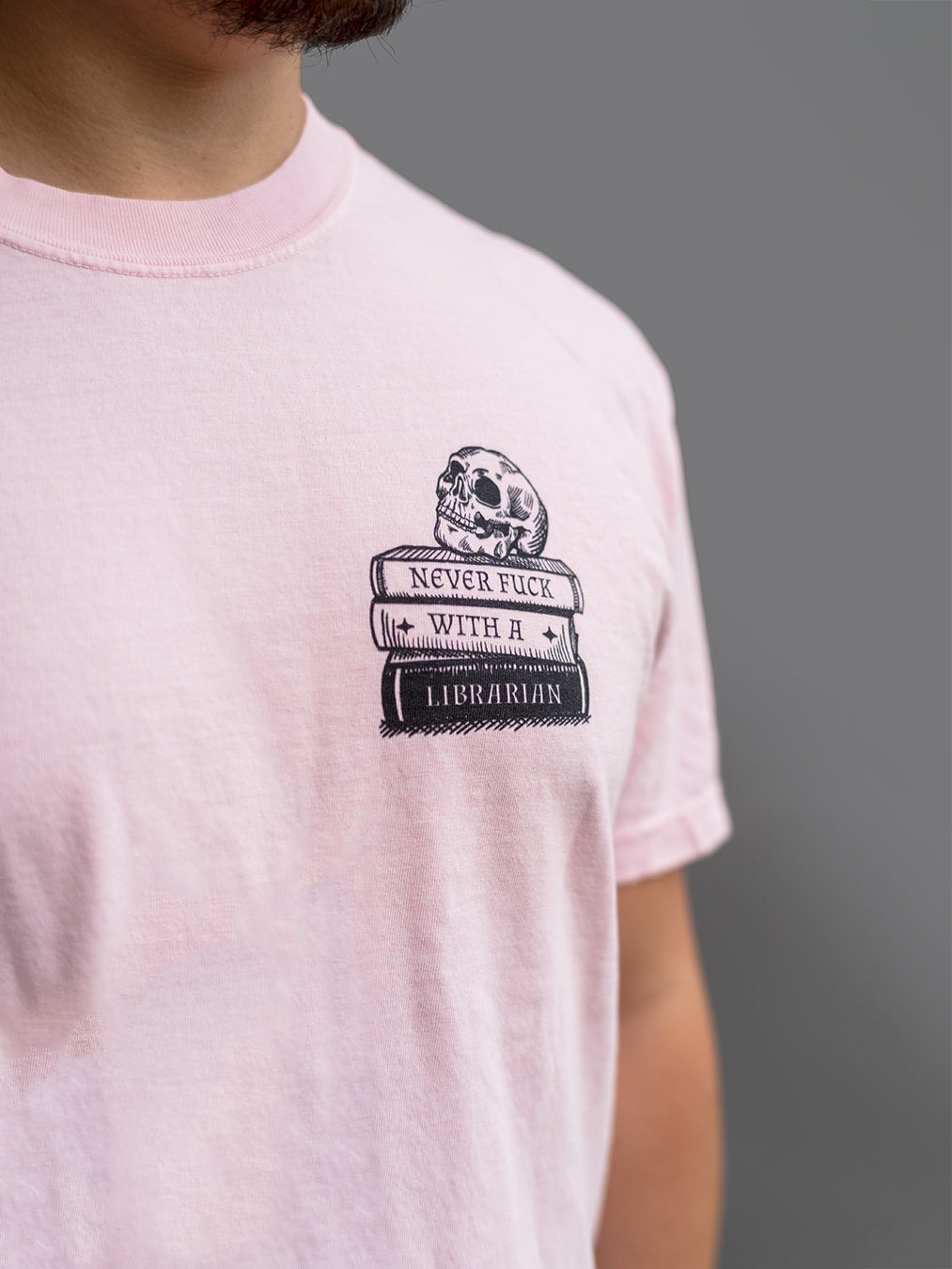 Never F*ck With A Librarian Unisex Shirt