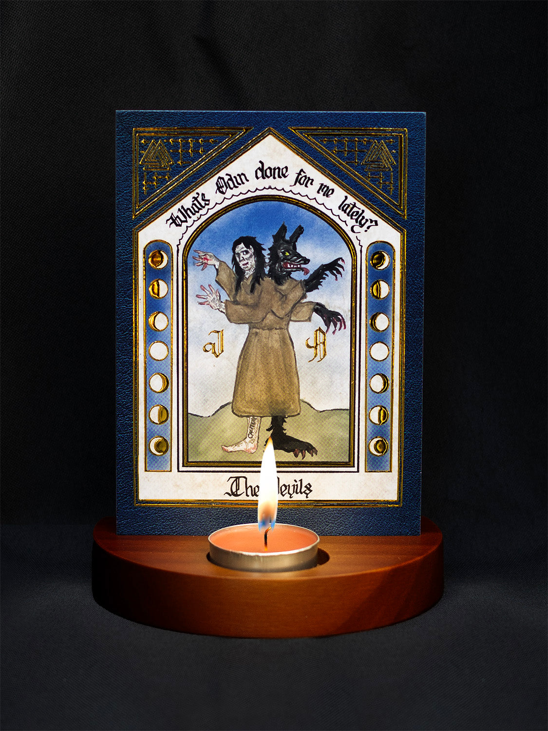 Limited Edition Devils Altarpiece – Lit Escalates