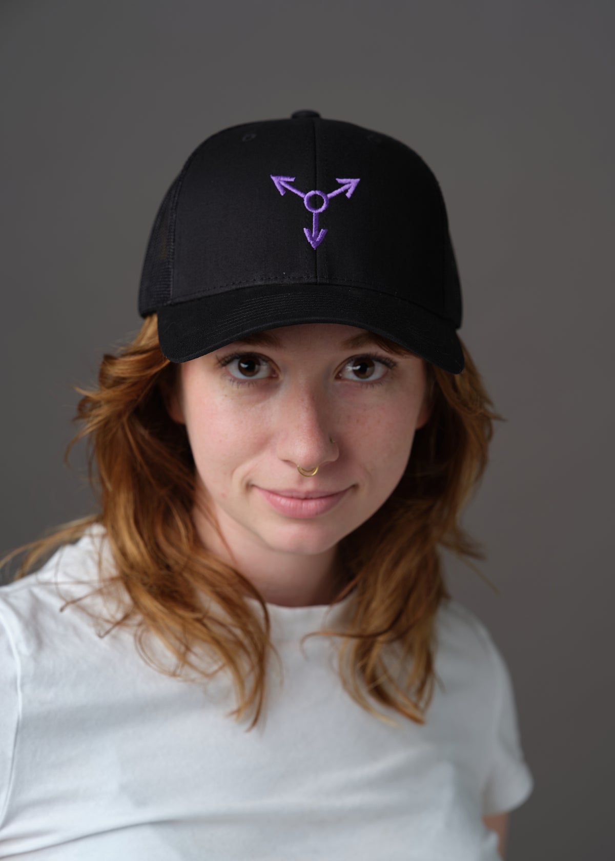 Violet Sigil Trucker Cap
