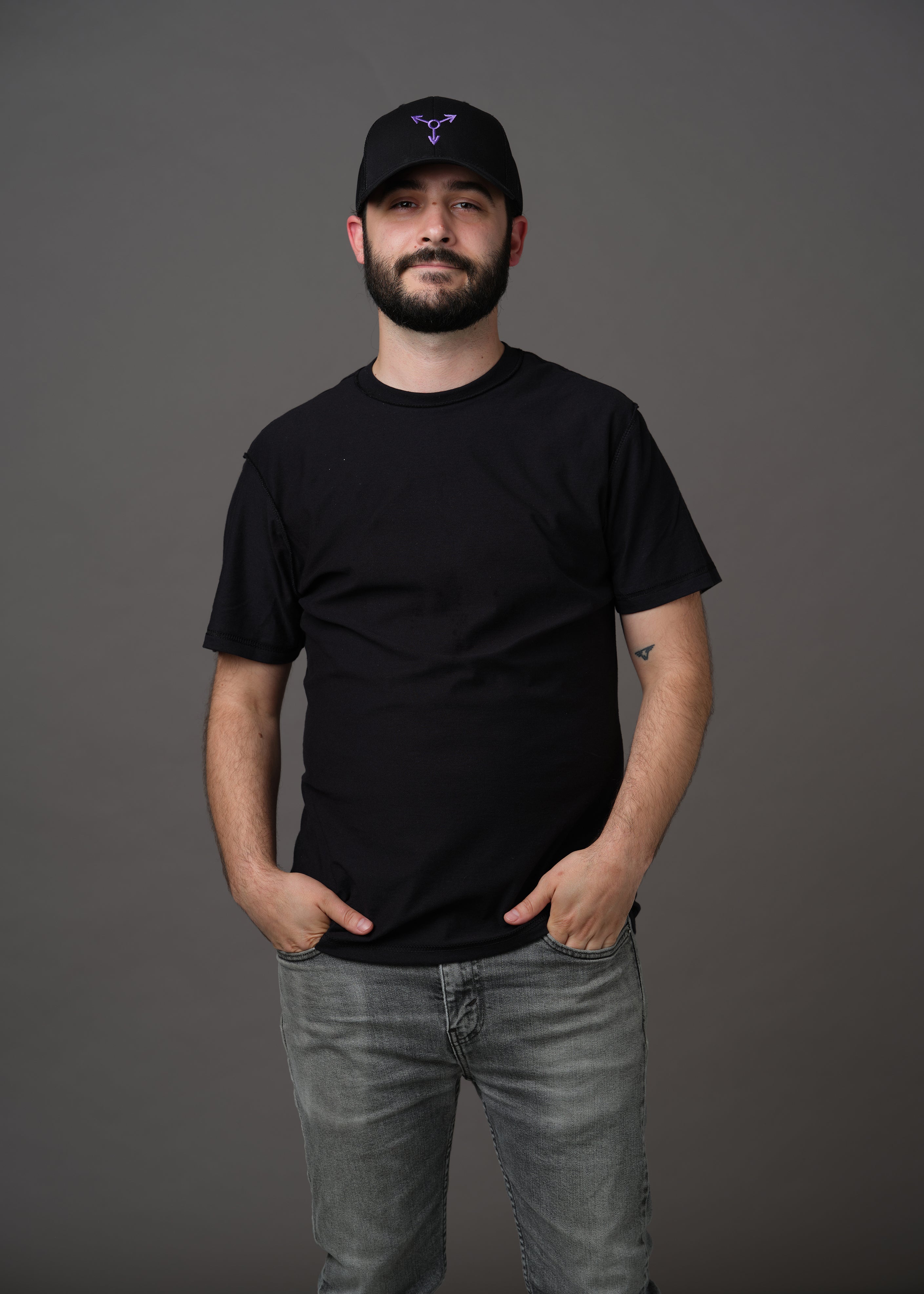 Violet Sigil Trucker Cap