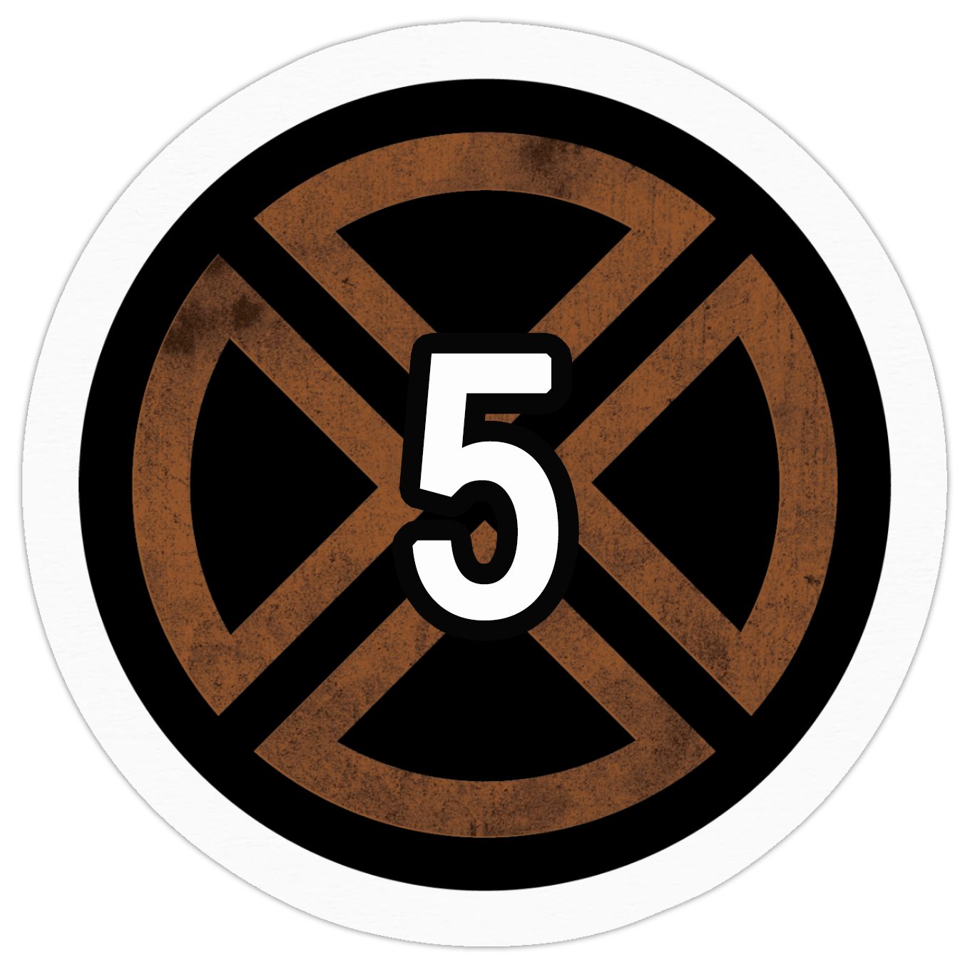 Brown Sigil Gamepiece