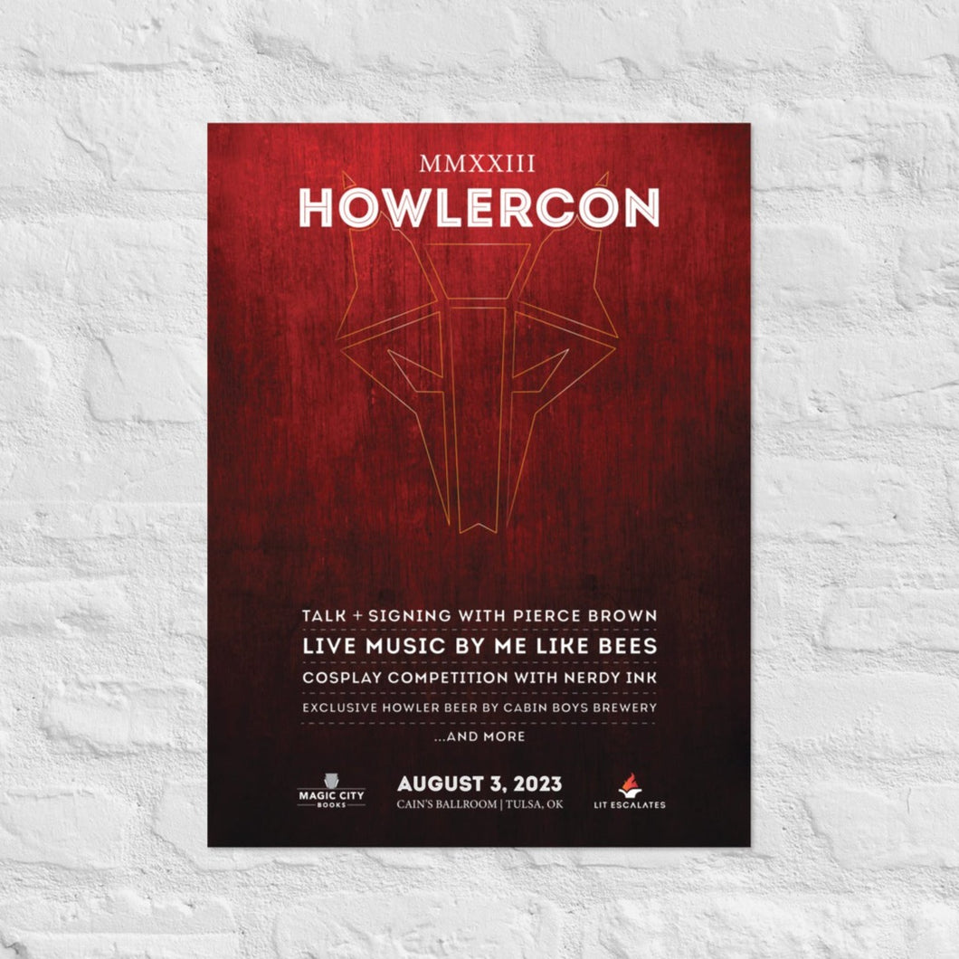 HowlerCon 2023 Event Poster