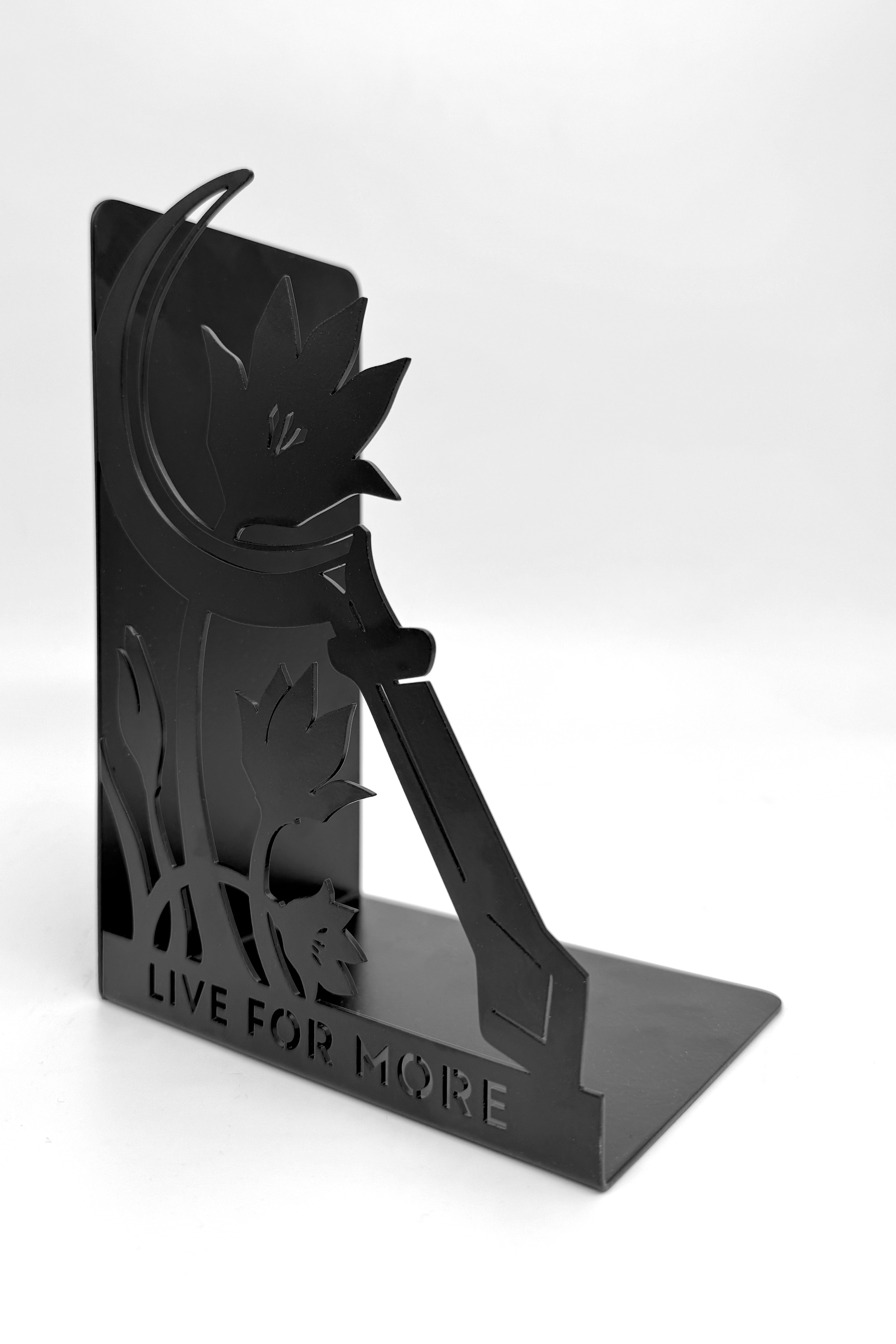 Red Rising Metal Bookends