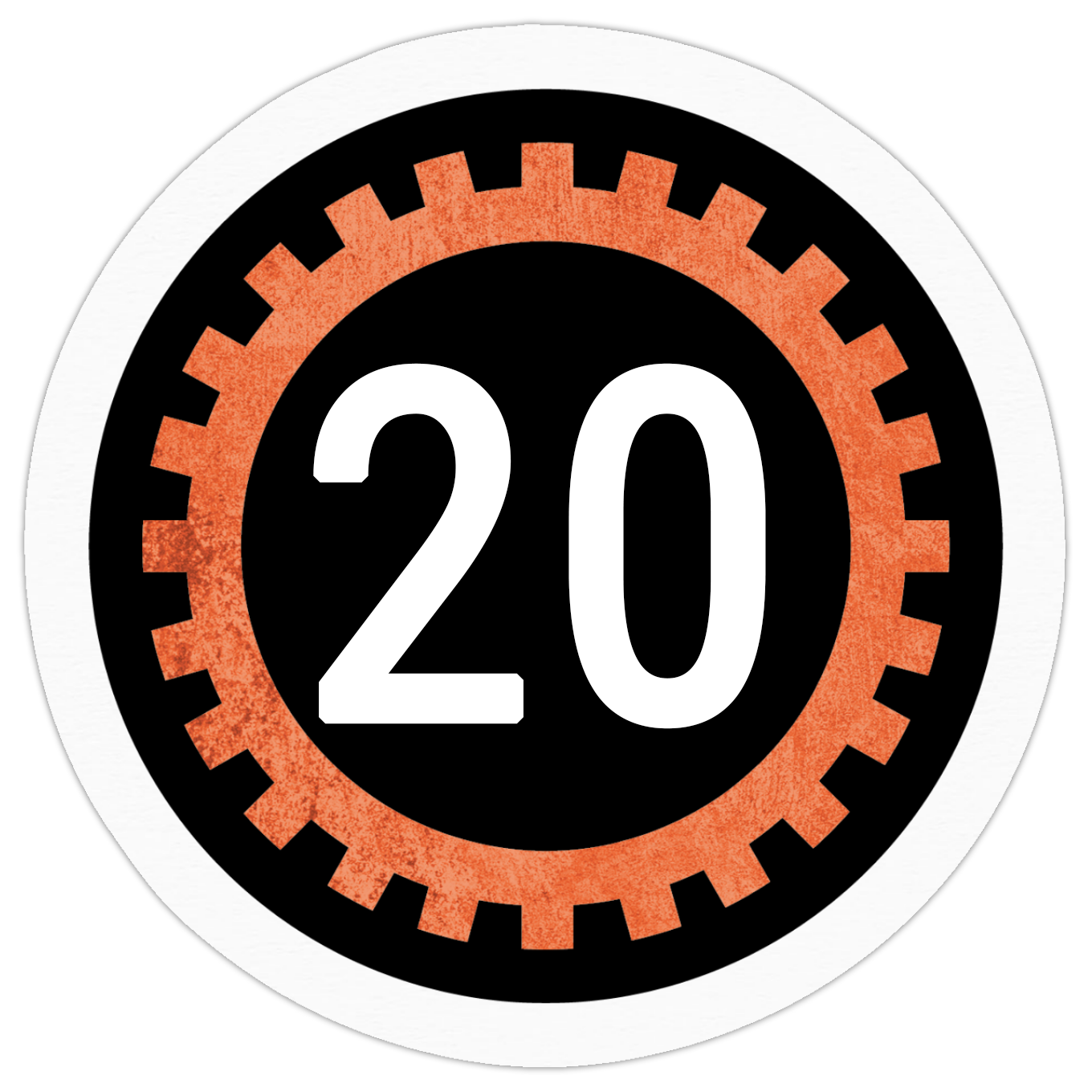 Orange Sigil Gamepiece