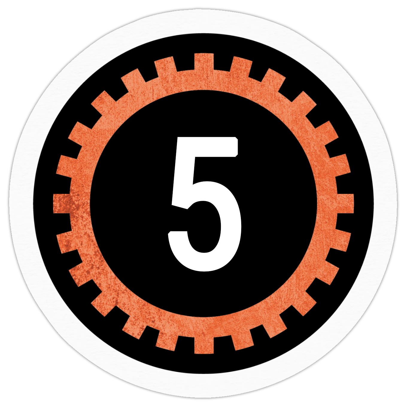 Orange Sigil Gamepiece