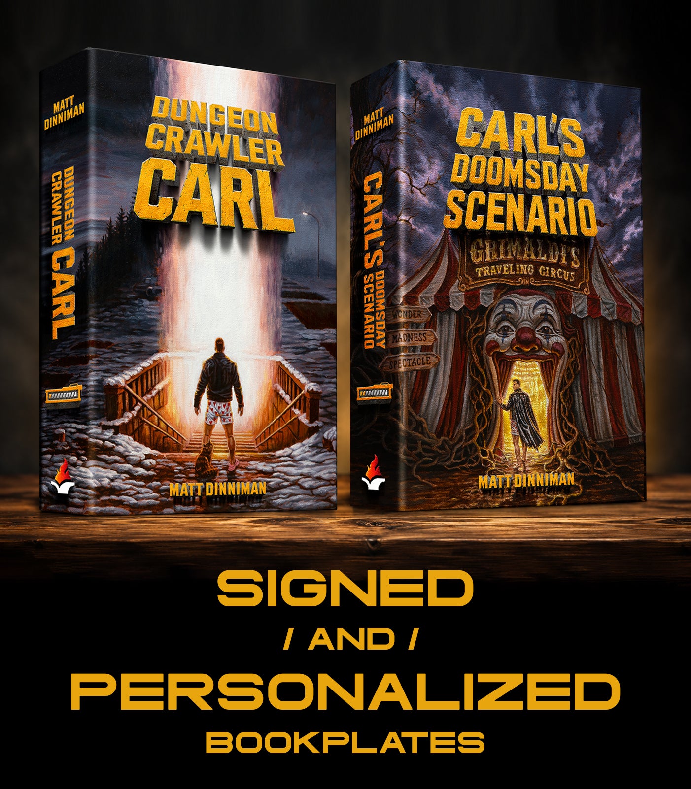 DCC Books 1 & 2, Signed AND Personalized