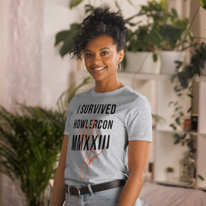 I Survived HowlerCon 2023 Unisex Tshirt