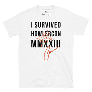 I Survived HowlerCon 2023 Unisex Tshirt