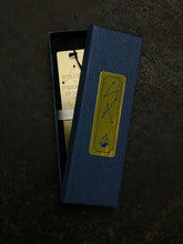 Load image into Gallery viewer, V.E. Schwab Brass Laser-Cut Bookmark
