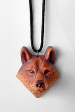 Load image into Gallery viewer, Ceramic Howler Pendant
