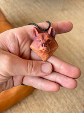 Load image into Gallery viewer, Ceramic Howler Pendant

